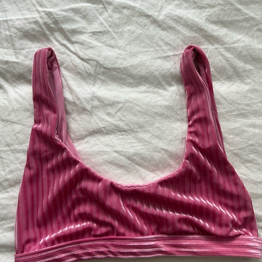 Dippin Daisys Velvet Festival Style Swim Top